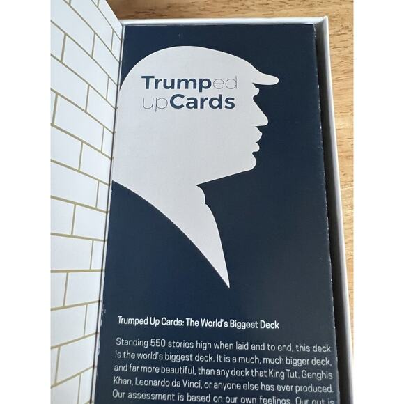 Donald J. Trump Trumped Up Cards: The World's Biggest Deck Satire Card Game - Picture 8 of 13